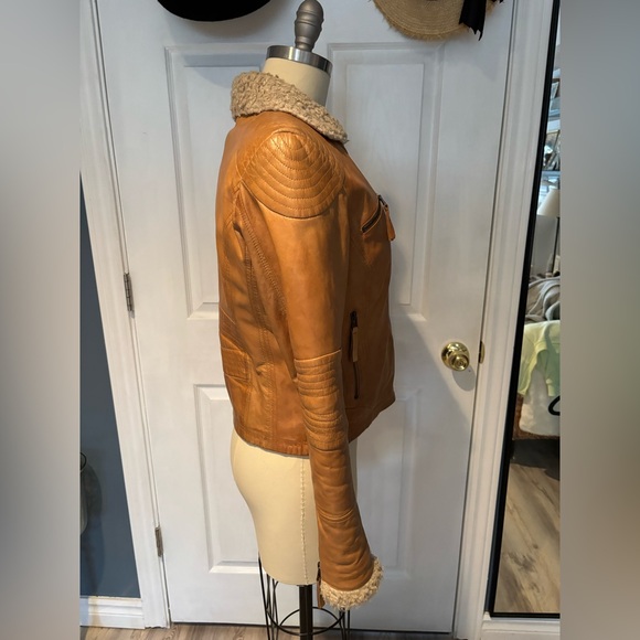 DANIER Leather Jacket Size XS - Picture 4 of 13